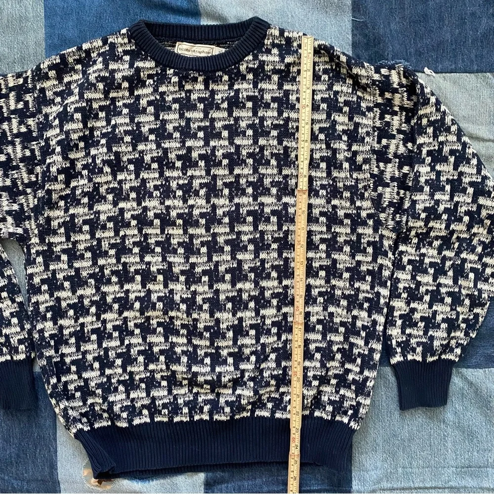 vintage tricots st raphael sweater size L
